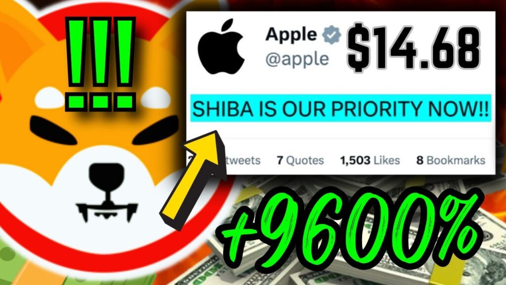 SHIBA INU PRICE PREDICTION JUST IN: APPLE HIDDEN PLAN TO $14.68 SHIBA INU!! - SHIBA INU NEWS TODAY