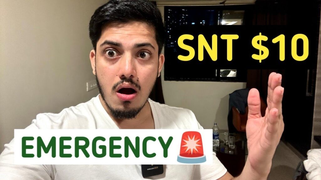 SNT PUMPING NON-STOP🔥 SNT CRYPTO $10 SOON🔥| SNT PREDICTION🚀| SNT COIN